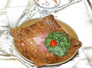 Epinard à la Crème et Jambon   